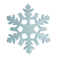 Snowflake blue glitter 30cm