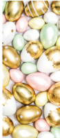 Banner Pasen  Pastell-Gold