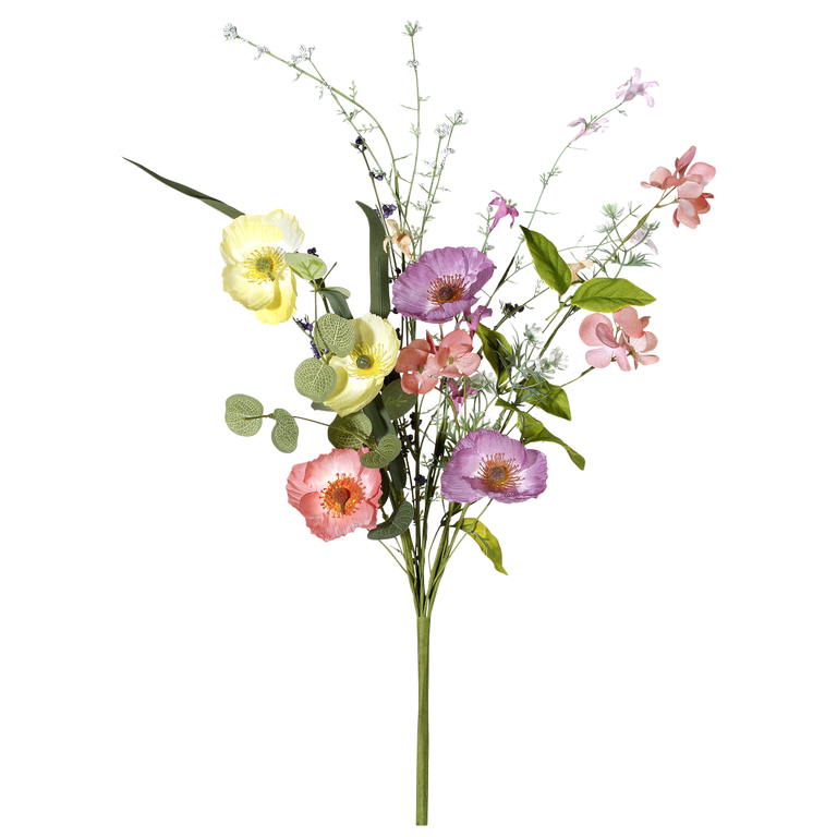 "Cosmea and cherry blossom bouquet 22 x 10 x 54 cm"