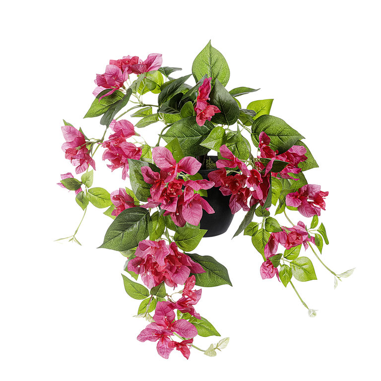 "Bougainvillea artificial flower in pot 44 x 60 cm"