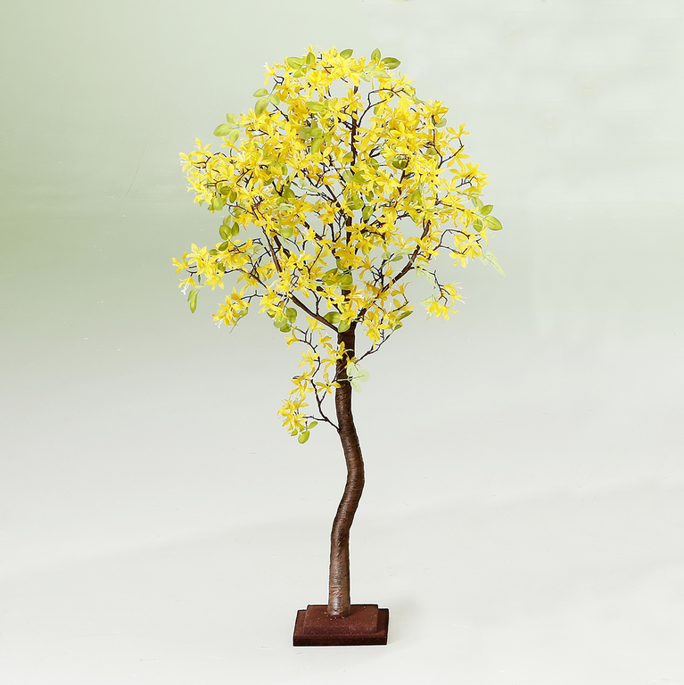 "Artificial forsythia tree 120 cm high"