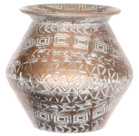 Vase  Kupfer  rund  23,5cm  