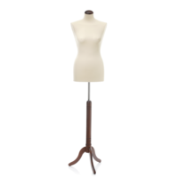 "Dressmaker´s Bust Tripod Stand walnut"