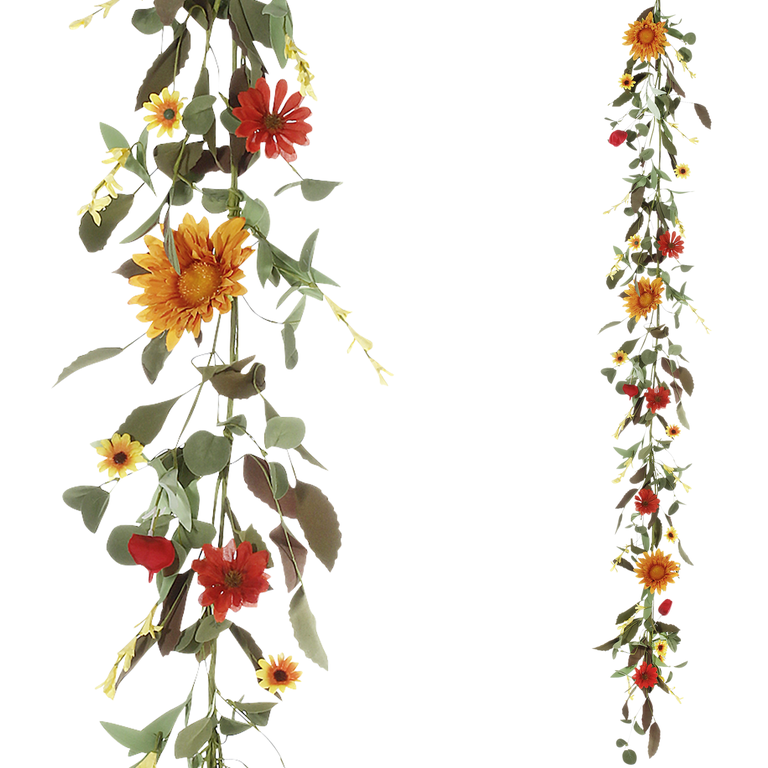 "Artificial Gerbera Garland 22 x 183 x 8 cm "
