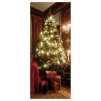 "Festive ""Christmas Tree"" fabric banner"