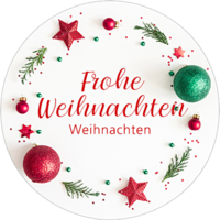 Etikett Weihnachten trad.