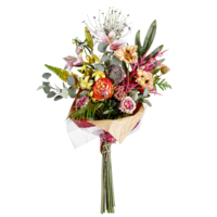 "Decorative flower bouquet colourful 20 x 50 x 110 cm"