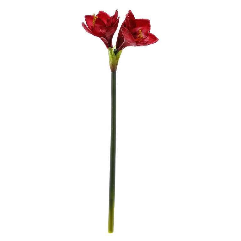 Amaryllis Real-Touch rot, 70cm