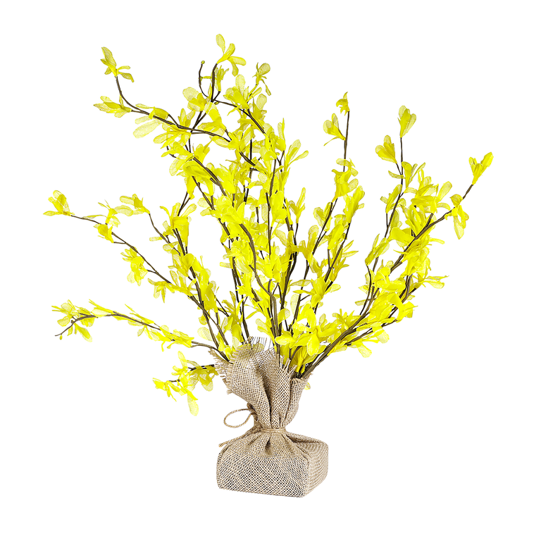 "Artificial Forsythia Bundle 15 x 15 x 16 cm"