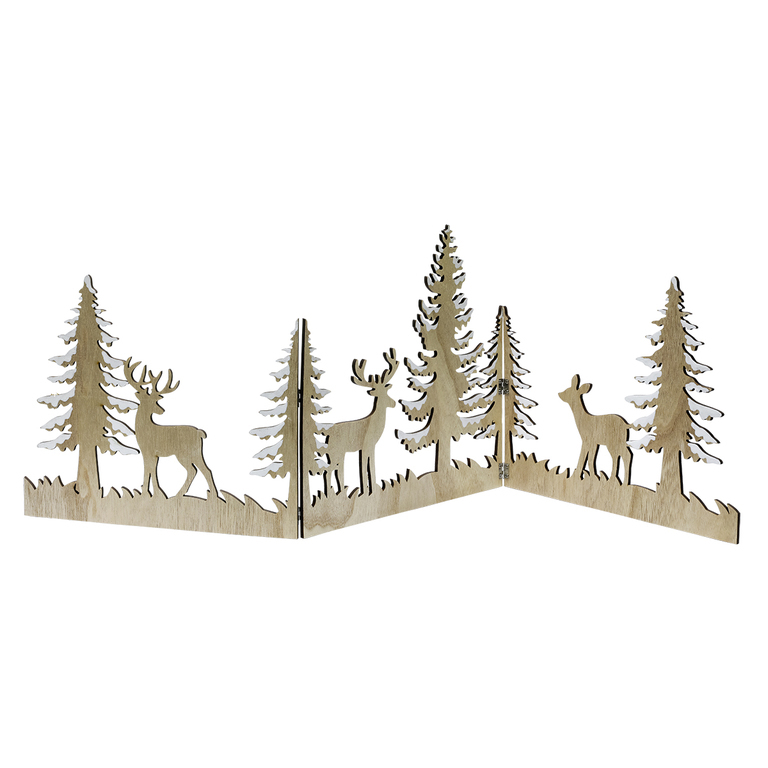 Holzaufsteller "Wald"90x29cm