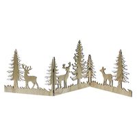 Holzaufsteller "Wald"90x29cm