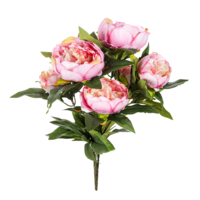 "Peony Deco Bouquet pink"