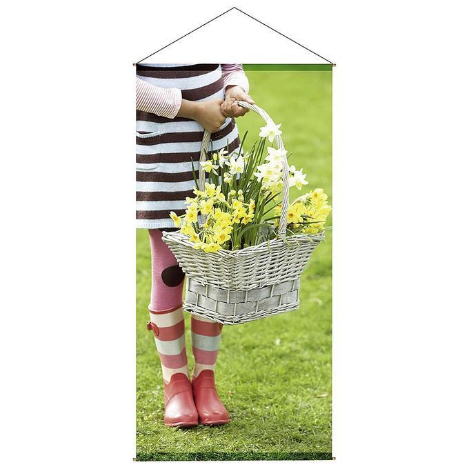 Banner 100x200cm Narzissen