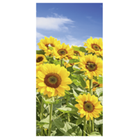 "Fabric banner ""Sunflower field"