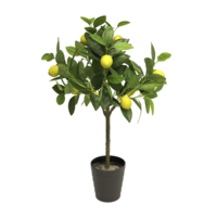"Deco Lemon Tree 70 cm yellow"