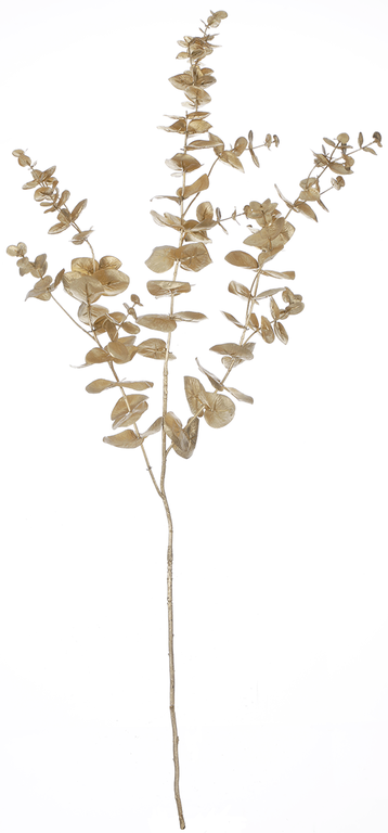 Eukalypthus Zweig, 100cm, gold