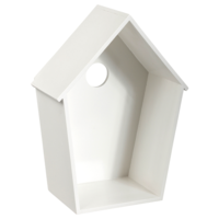 XL Vogelhaus 30x40cm wei