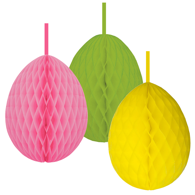 Vouw paaseieren set 3 dlg