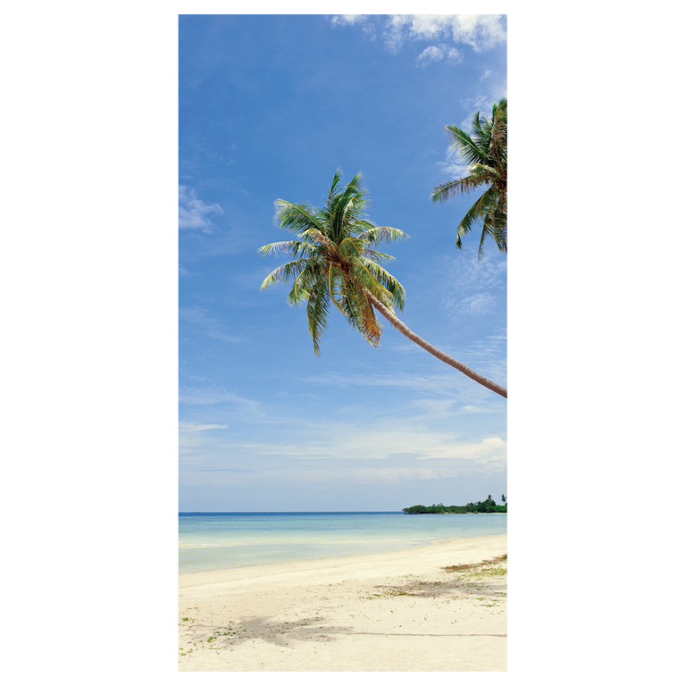 "Fabric banner ""Palm beach"" 100 x 200 cm"