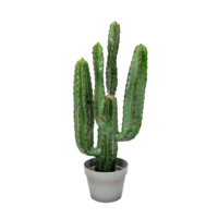 "Artificial columnar cactus, green, 70 cm high"