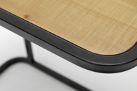 Tischset 2-tlg. Metall/Tannenholz