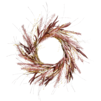 "Wreath ""Lampbush Grass"" Ø 70 cm"