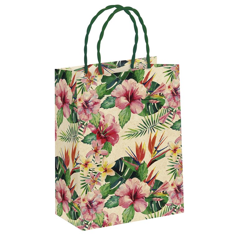 Geschenktasche  "Tropic"  18  x  24  cm
