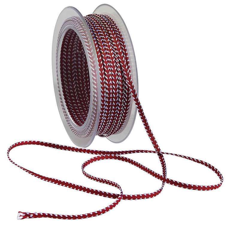 Kordel rot/wei