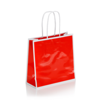 "Red gift carrier bags "
