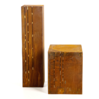 "Decorative pedestal patina 100x25x25 cm"
