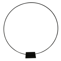 Metall-Ring schwarz 