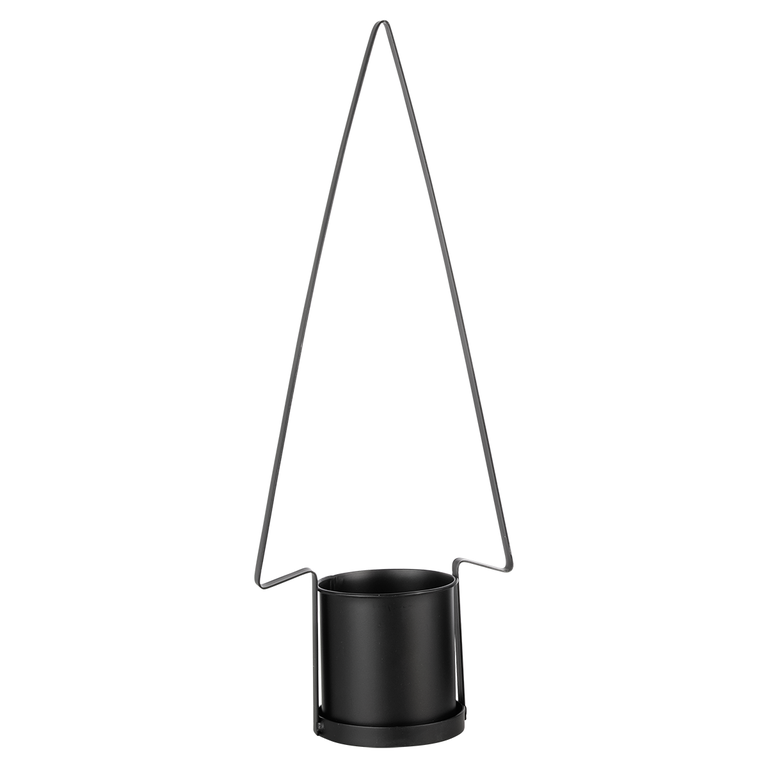 Metalltanne mit Topf 67cm sw