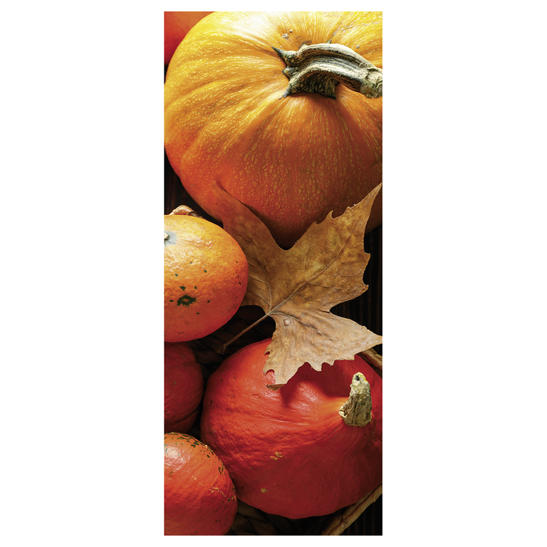 "Fabric banner large pumpkins 75 x 180 cm"
