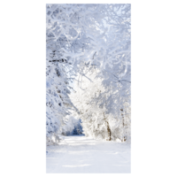 "Fabric Banner Winter Forest"