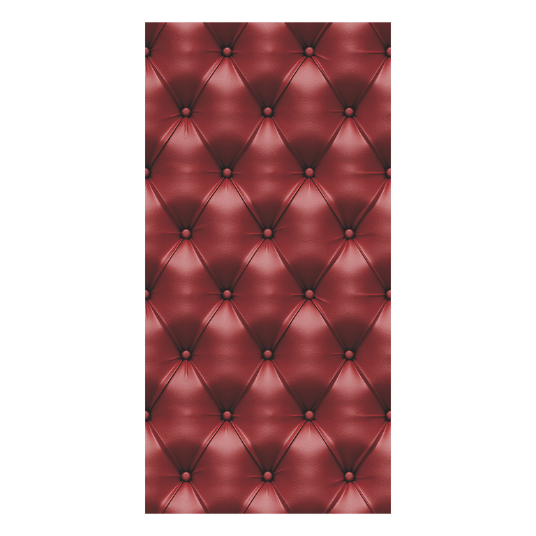 "Flame retardant fabric banner ""red quilted fabric"" made of flag fabric 100 x 200 cm"