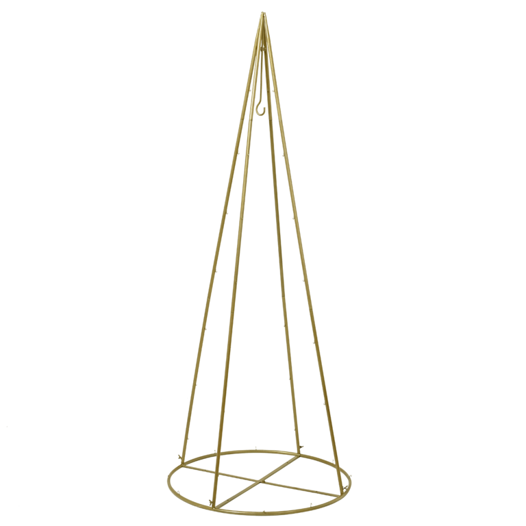 "Deco Metal Tree, gold 180 x 72 cm"