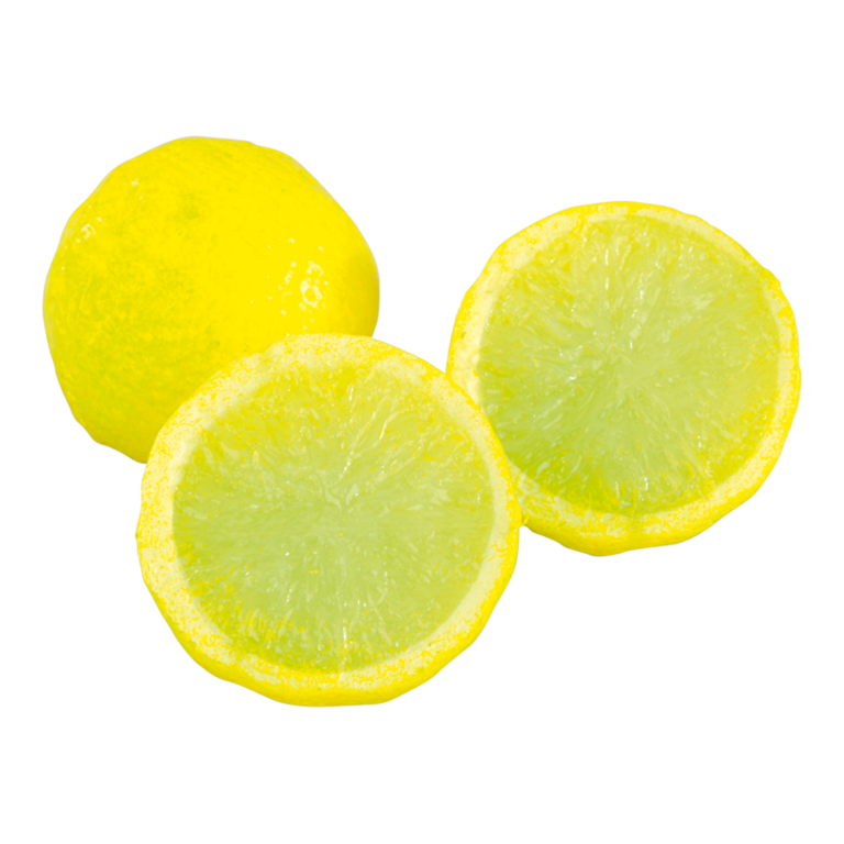 # Lemon halves,