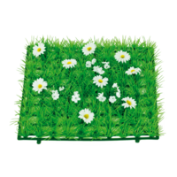 "Grass tile ""Daisies"","