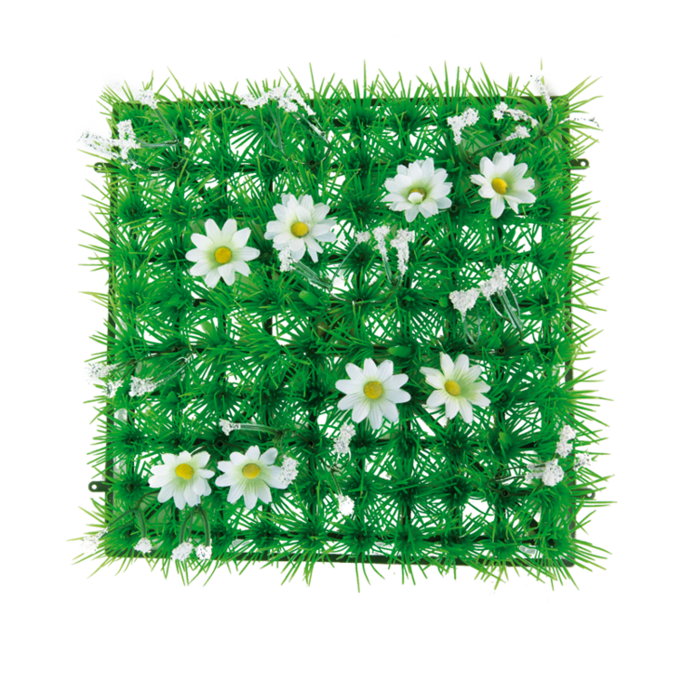 "Grass tile ""Anemones"","