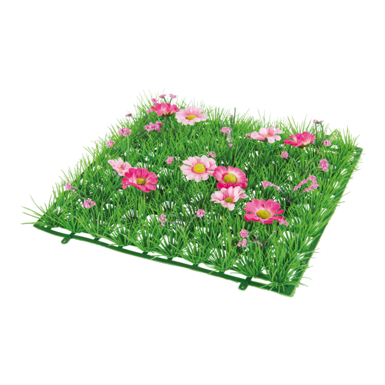 "Grass tile ""Anemones"","