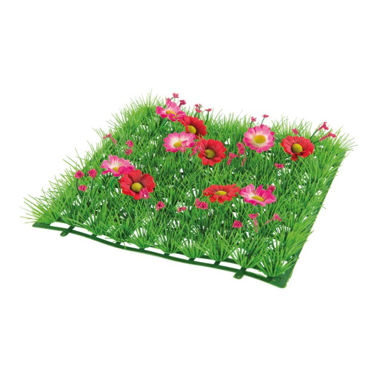 "Grass tile ""Anemones"","