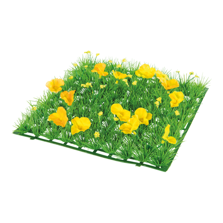 "Grass tile ""Buttercups"","