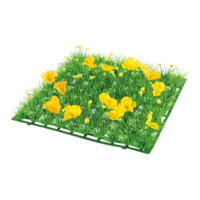 "Grass tile ""Buttercups"","
