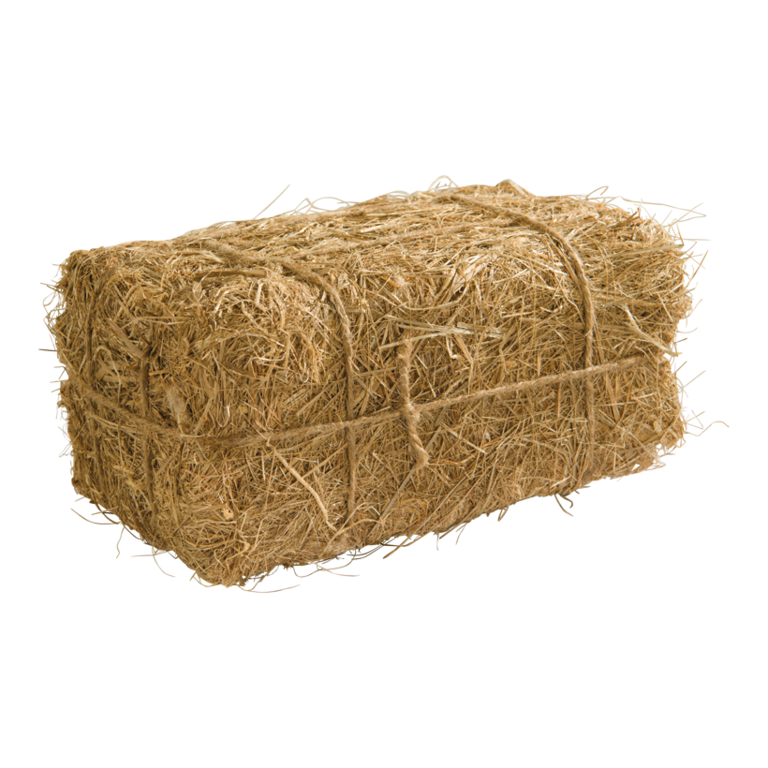 Bale of straw,