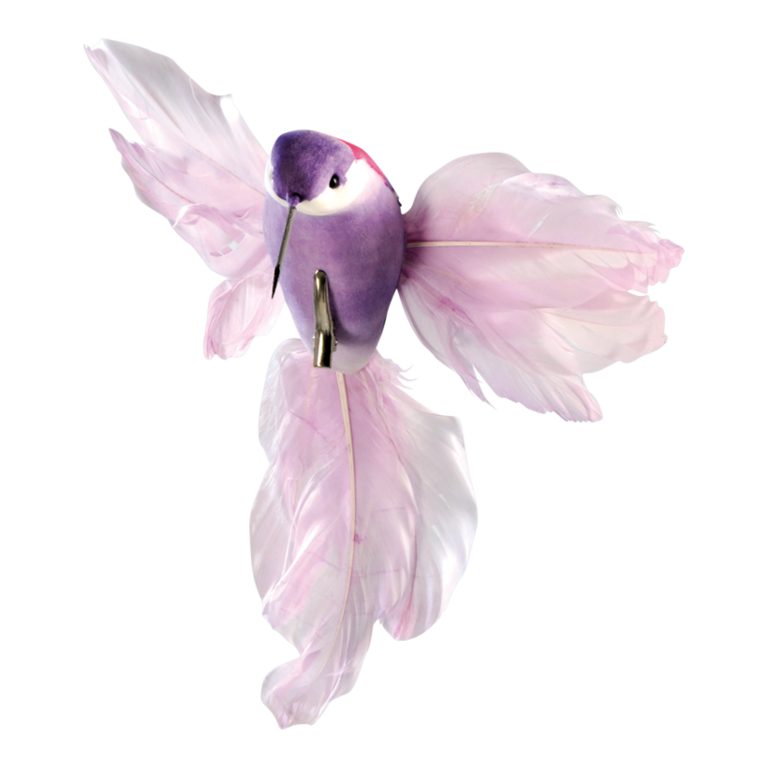 Hummingbird with clip,