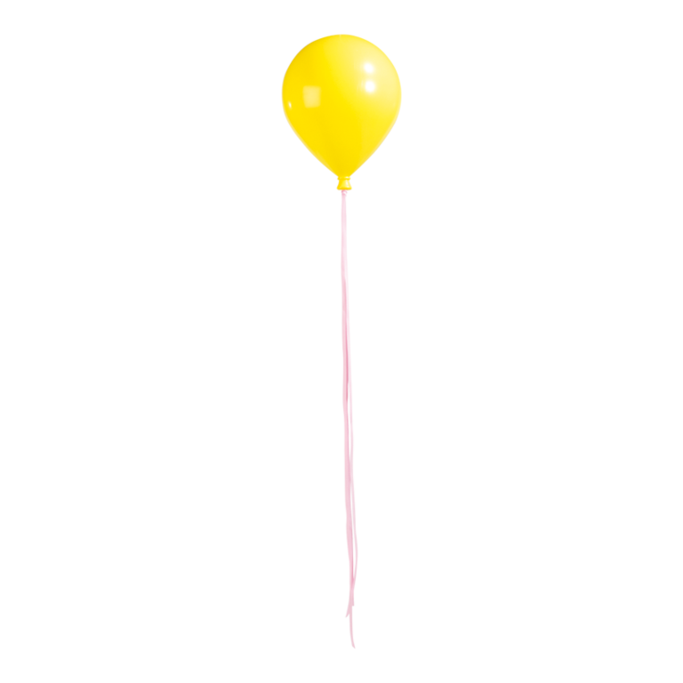 Balloon with hanger,