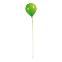 Balloon with hanger,