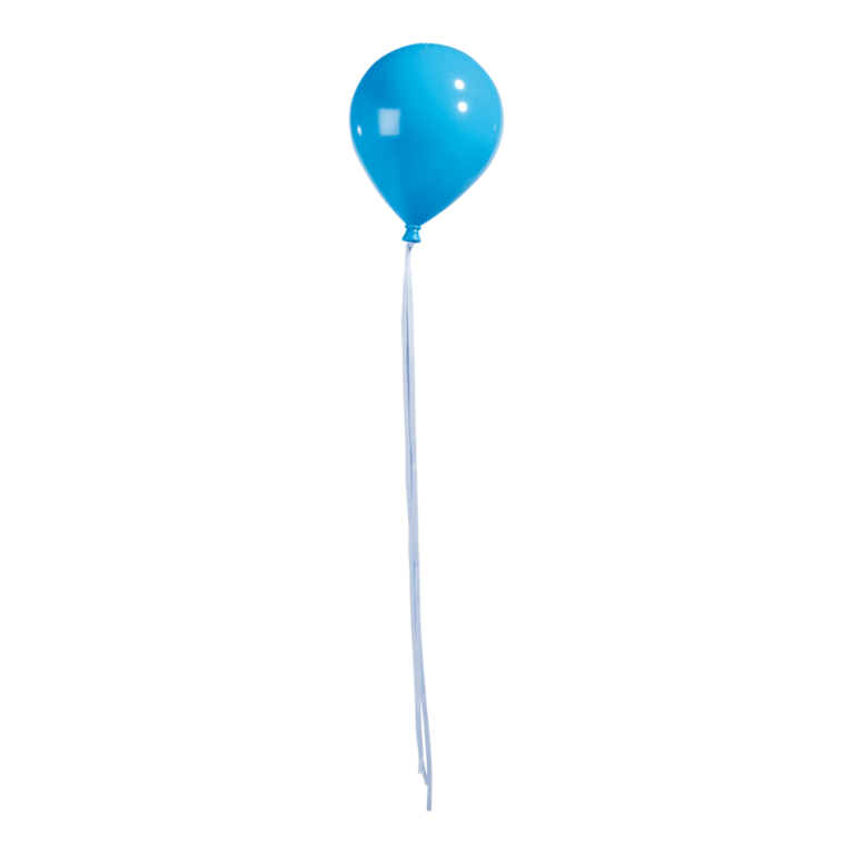 Balloon with hanger,