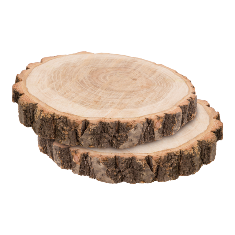 Wooden discs, per stuk! 