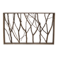 Frame with twigs,